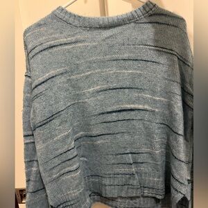 Blue and grey Ana sweater